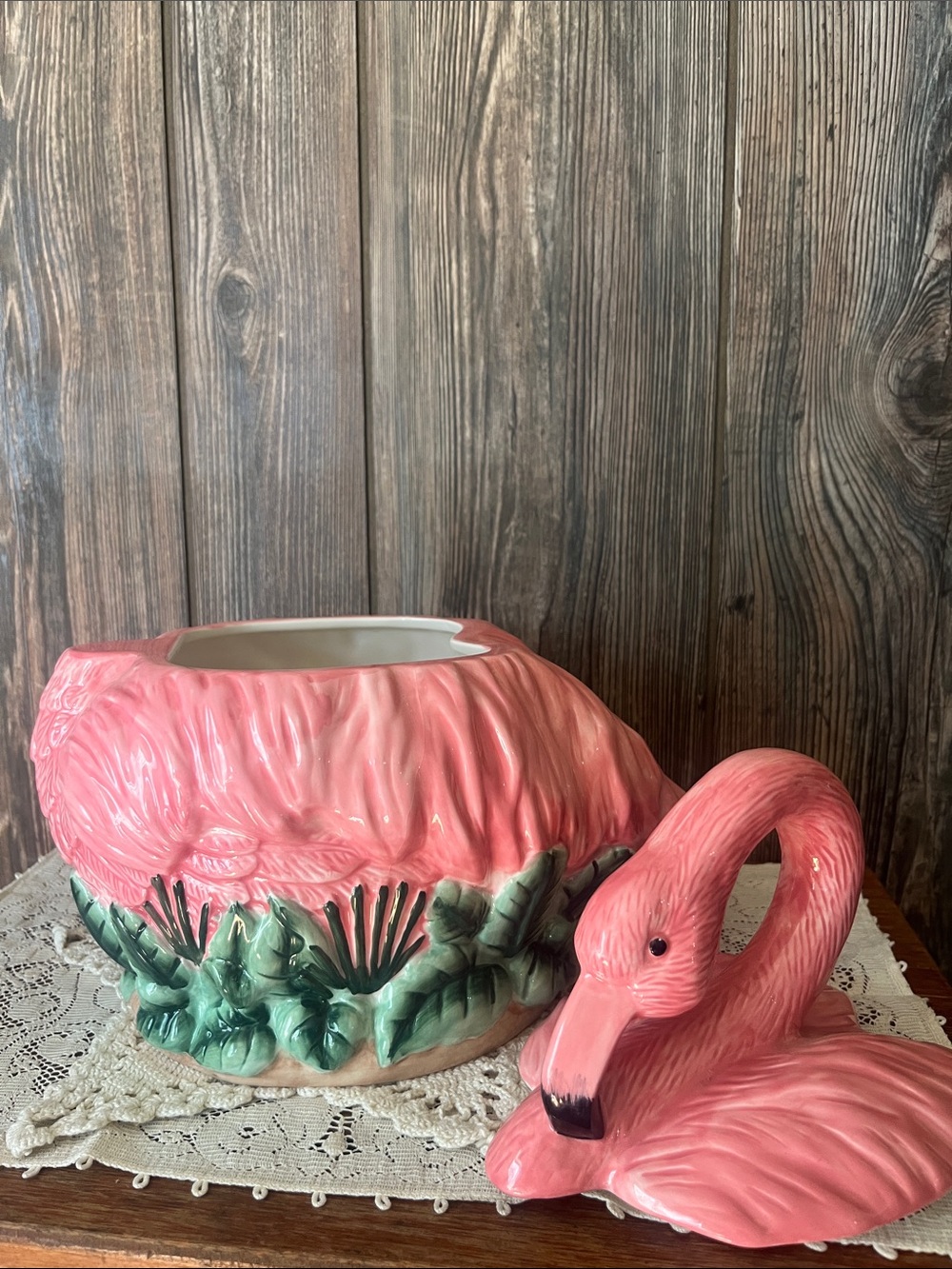 Pink Flamingo Cookie Jar - Picture 5 of 6